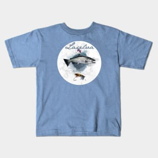 Laxelva Norway Kids T-Shirt